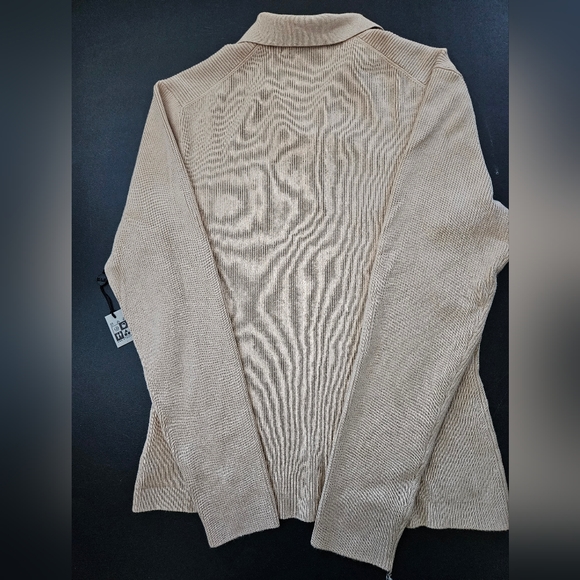 NWT - Max Studio Silk Blend Tan Jersey - Size XL - Picture 5 of 8